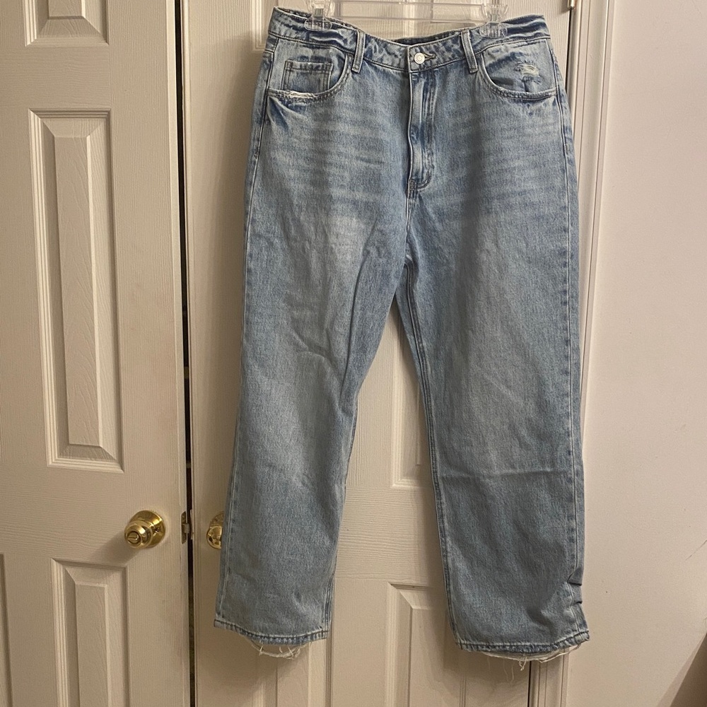 Lovervet Classic Light Blue white wash Jeans